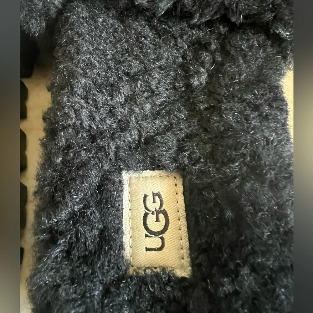 UGG Cozy Cozetta Curly Genuine Shearling Slide Slipper Platform Slippers NWOB - Picture 3 of 5